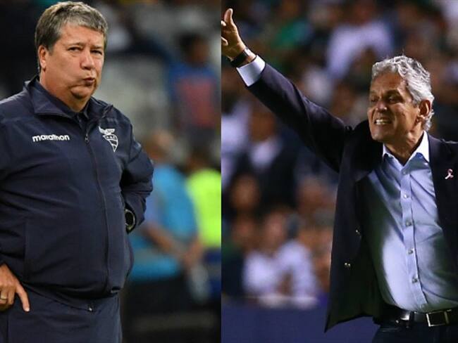 Hernán Darío Gómez y Reinaldo Rueda. Foto: Getty Images