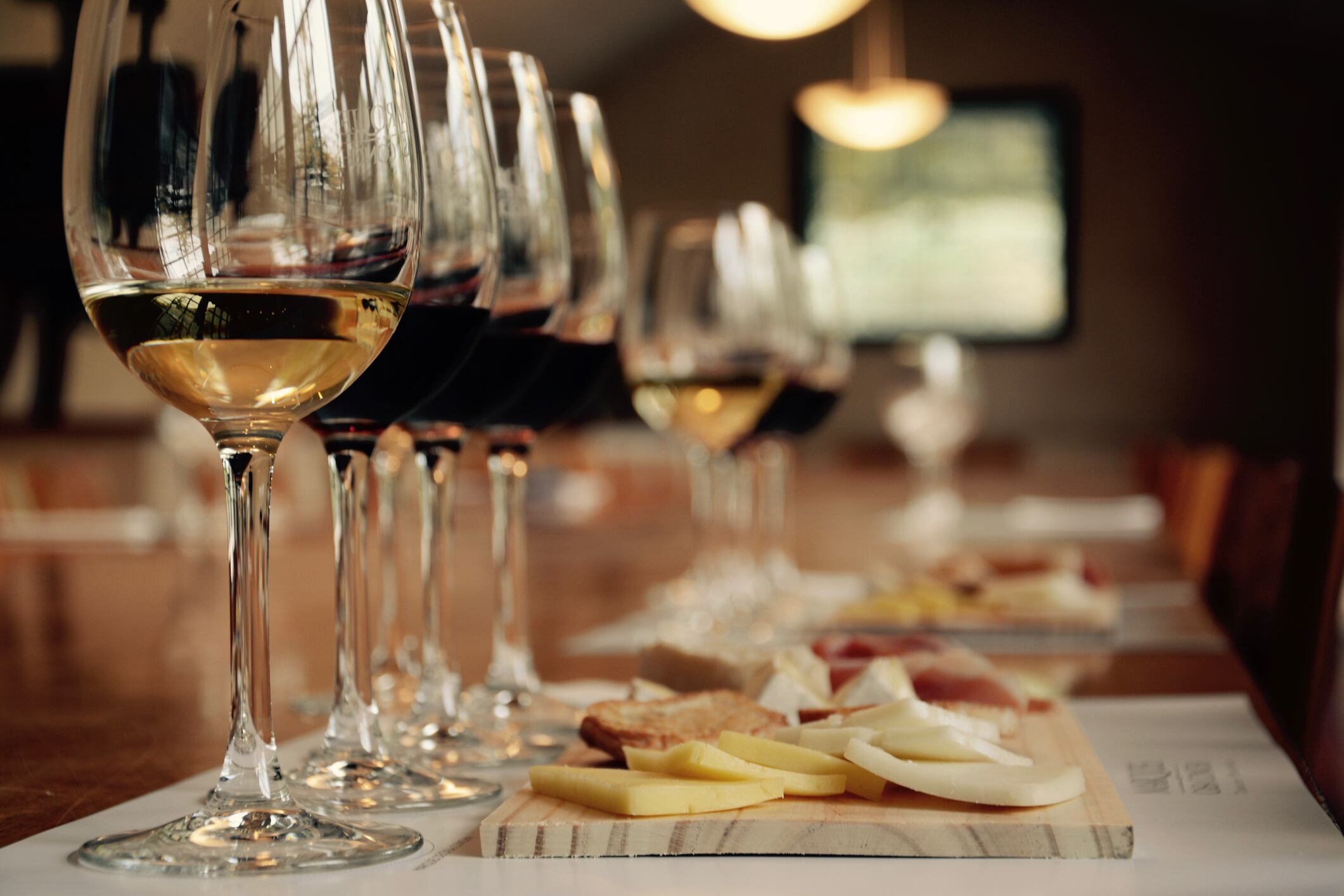 Copas de vino. Imagen de referencia.