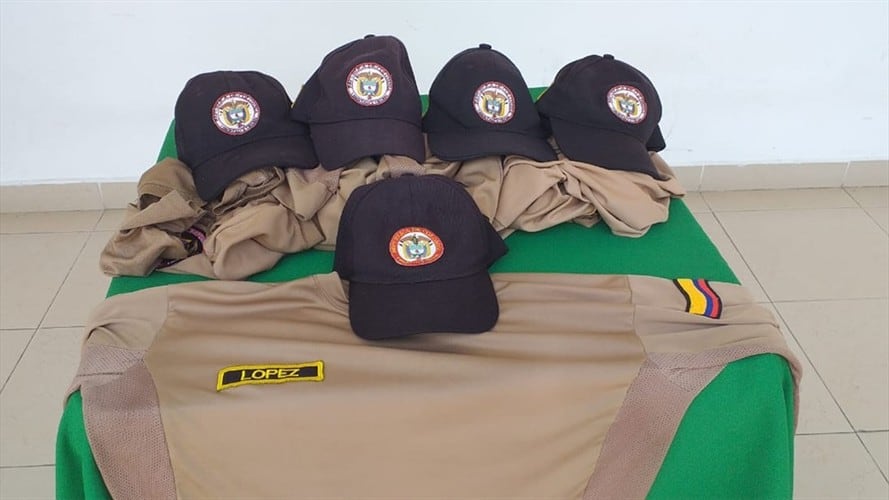 Captura en Riosucio. Foto: Policía de Caldas