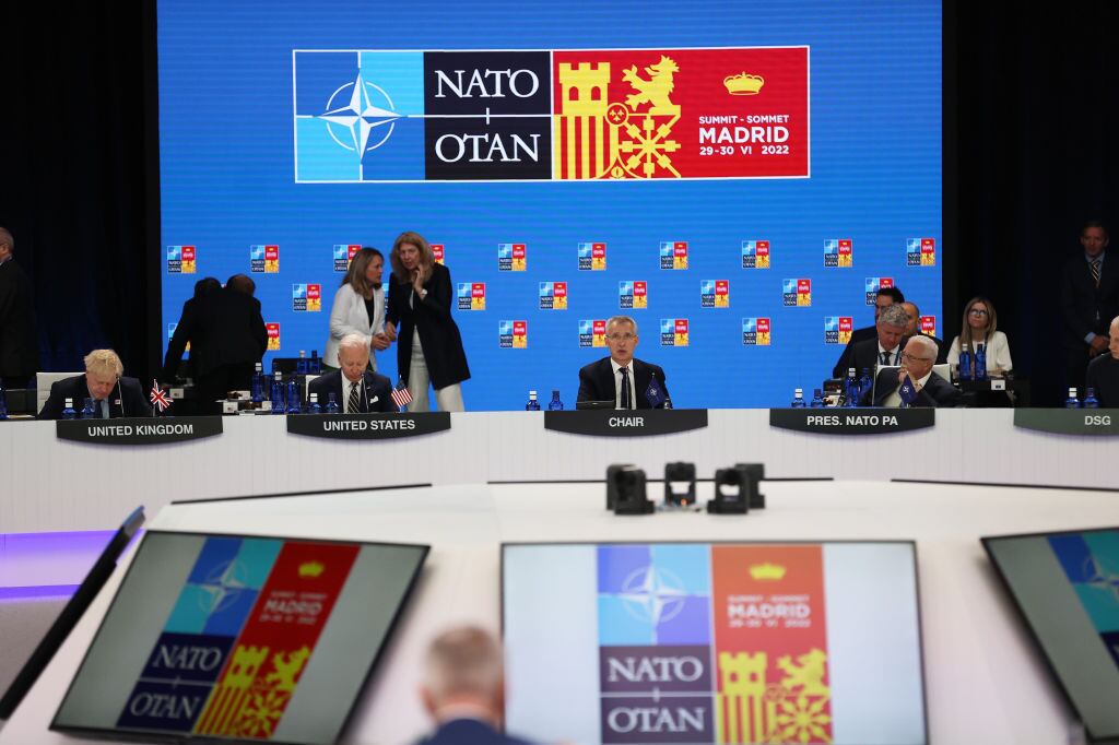 Cumbre de la OTAN en Madrid. Foto: Getty Images