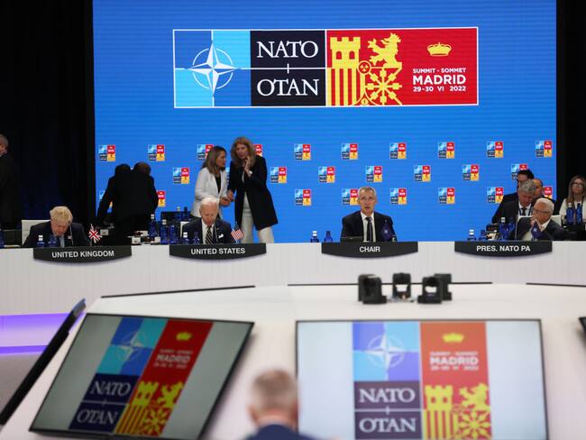 Cumbre de la OTAN en Madrid. Foto: Getty Images