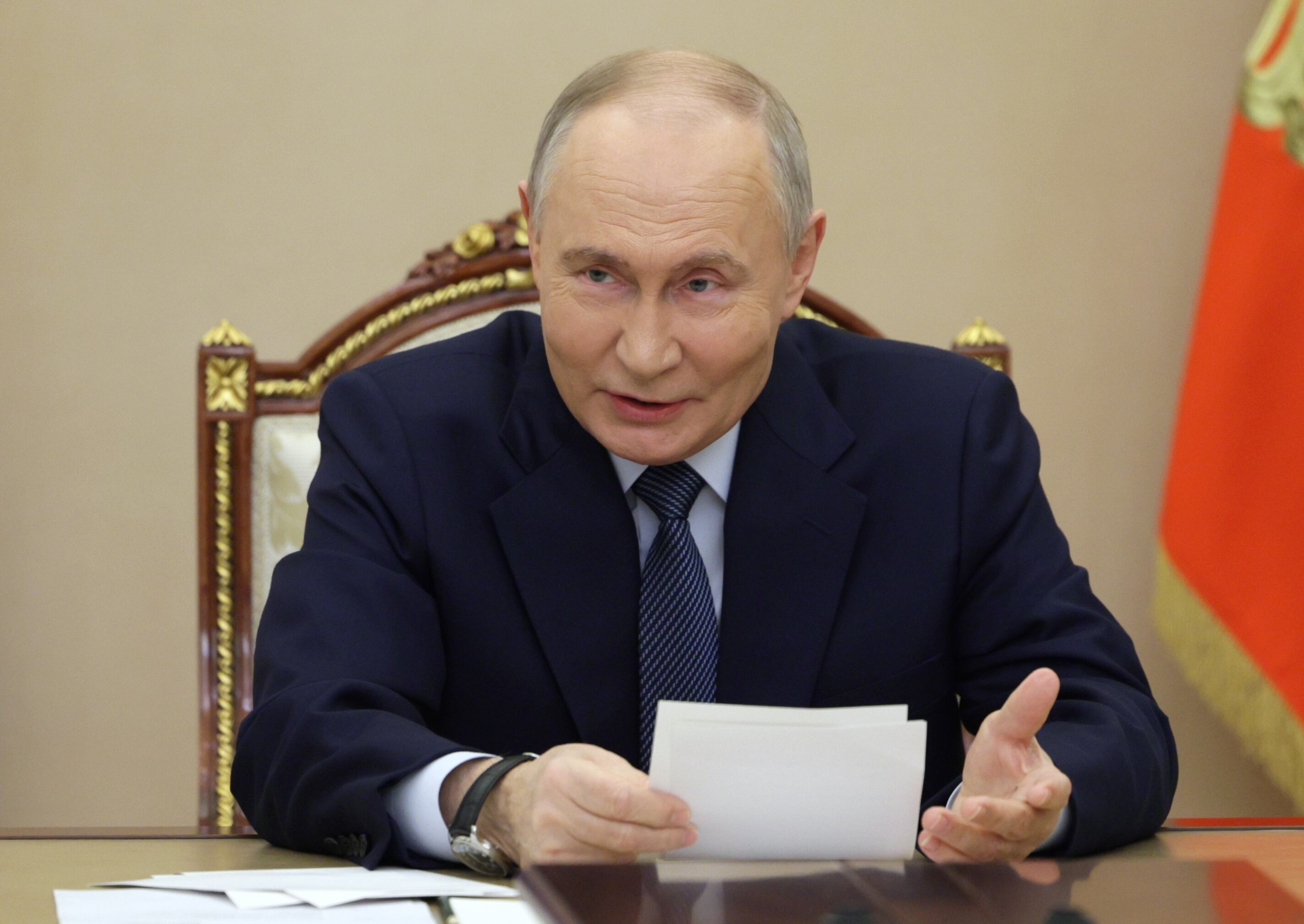 Vladimir Putin. I Foto: EFE/EPA/GAVRIIL GRIGOROV/SPUTNIK/KREMLIN POOL MANDATORY CREDIT.