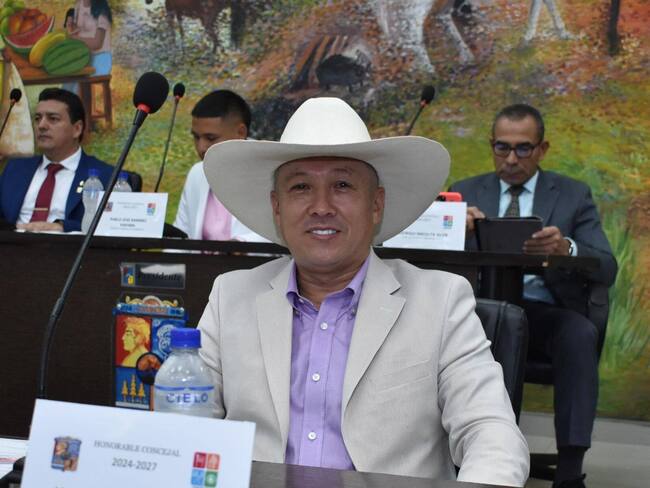 Además de su rol como concejal, John Fredy Gil se destacó como un líder social. Foto: Cortesía.