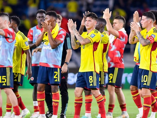 Selección Colombia tras el duelo con Venezuela en septiembre de 2023. Foto: Gabriel Aponte/Getty Images.