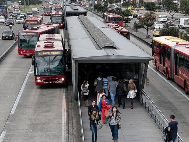Anuncian cierre total de la calle 80 en Bogotá. Foto: Getty Images