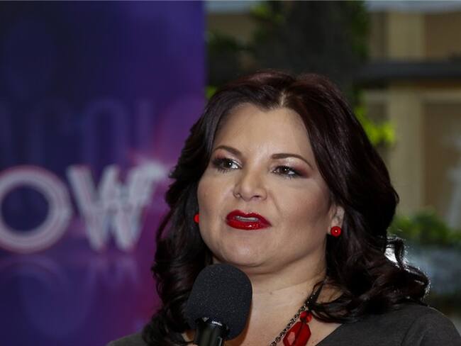 Diva Jessurum sufrió un accidente casero y terminó con su cara fuertemente golpeada. Foto: Colprensa