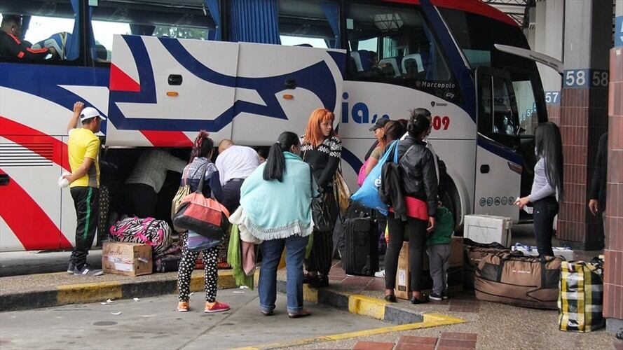 Principales quejas de viajeros en el transporte terrestre. Foto: Colprensa
