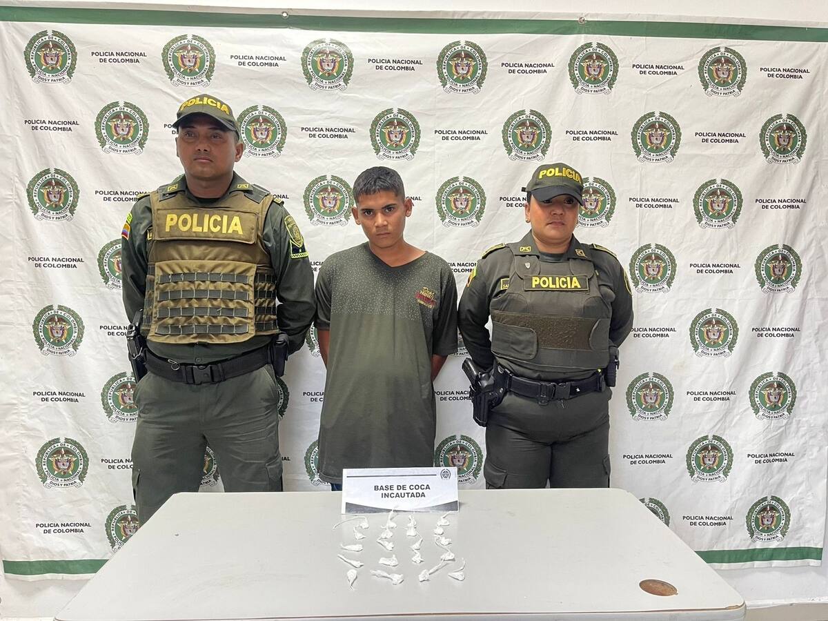 Capturado por intentar ingresar narco-helado a estación de Policía en Bolívar