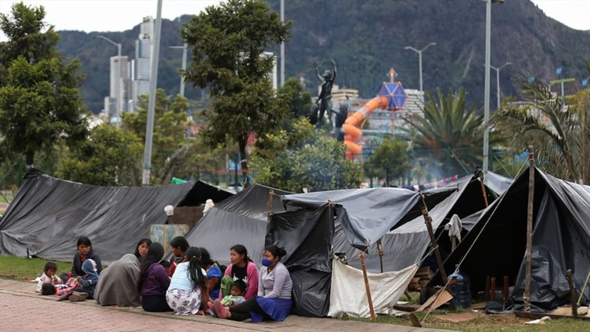 Alcaldía de Bogotá denunció vandalismo y obstrucción a servicios en alojamientos de indígenas Emberá