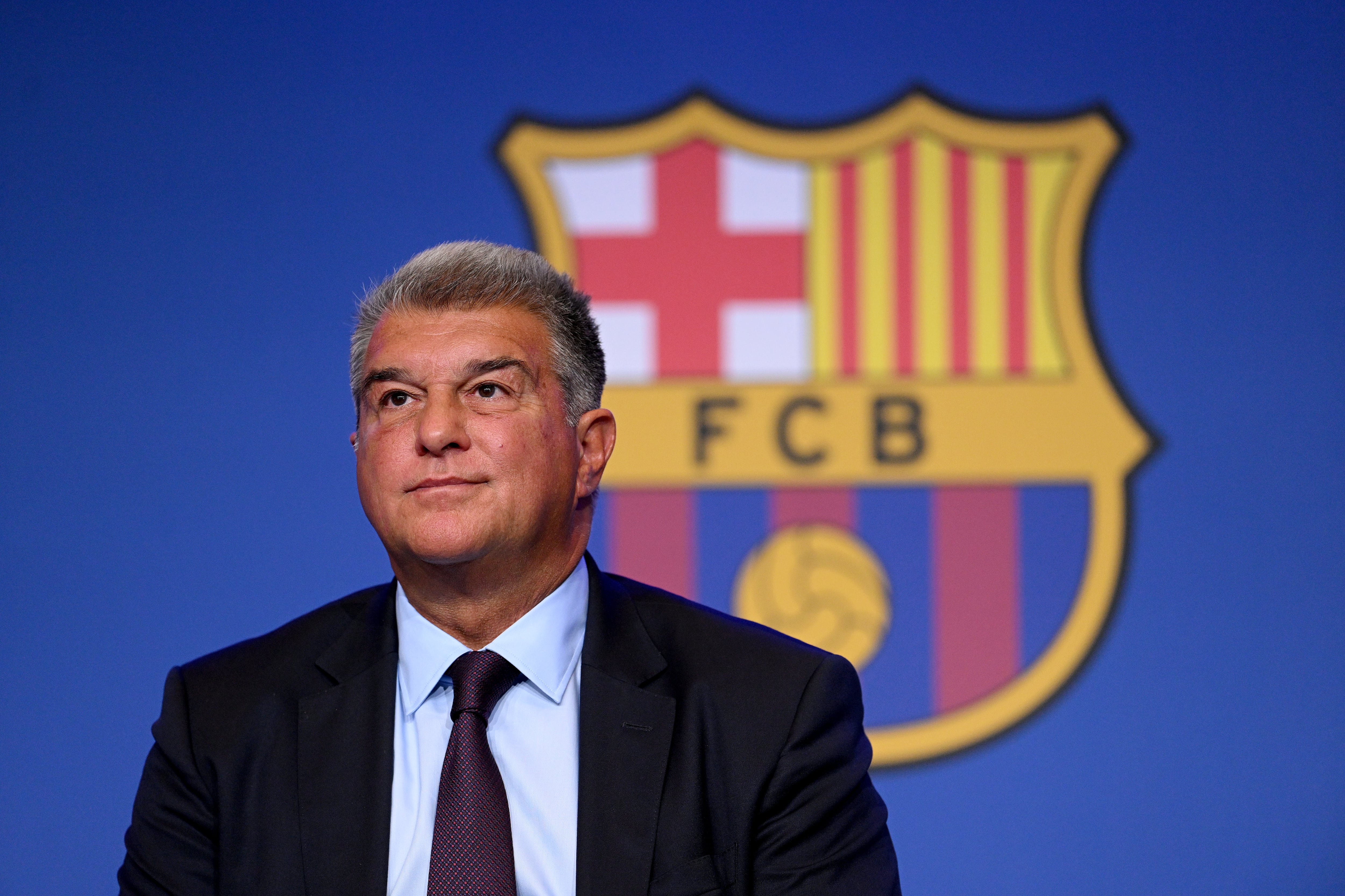 Joan Laporta, presidente del Barcelona. Foto: David Ramos/Getty Images