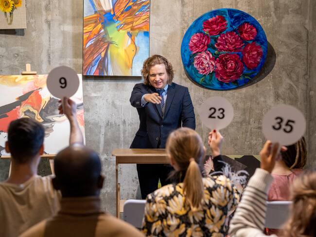 Imagen de referencia, subasta. Foto: Getty Images