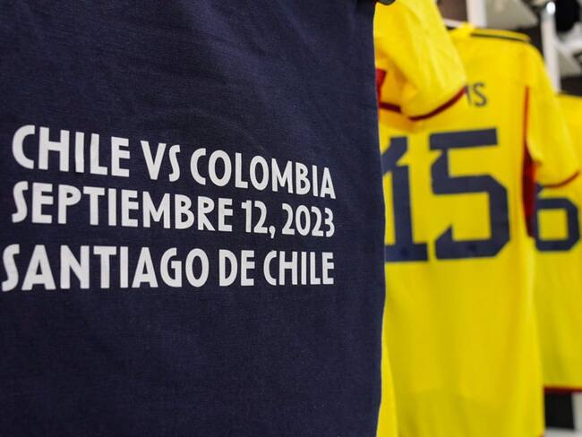 Chile vs. Colombia. Foto: Seelección Colombia Twitter.