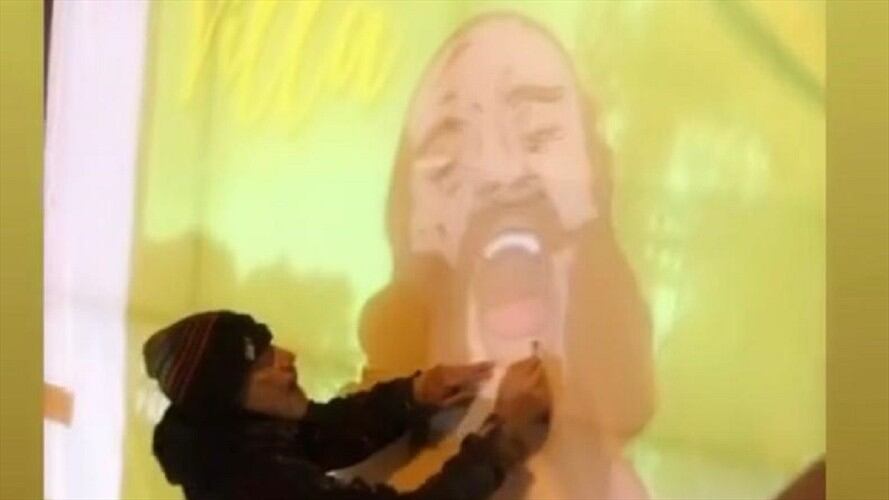 Homenaje a Lucas Villa en el Parque de la Mujer de Manizales. Foto: Tomada del Instituto de Cultura y Turismo.