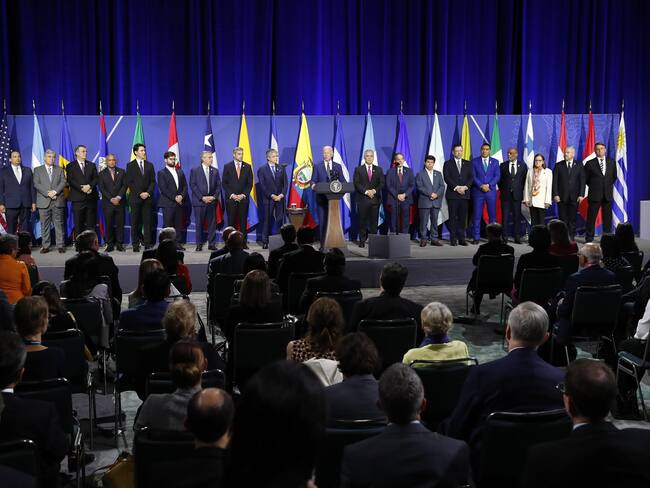 20 países americanos firman declaración para contener crisis migratoria. Foto: EFE