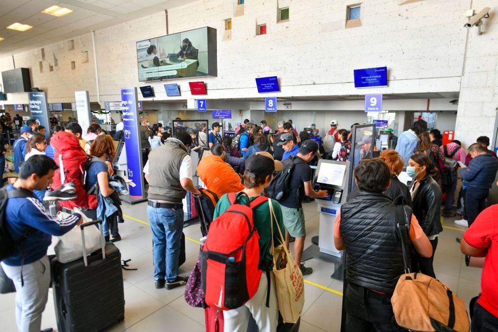 Imagen de referencia de aeropuerto de Perú. Foto: Getty Images.