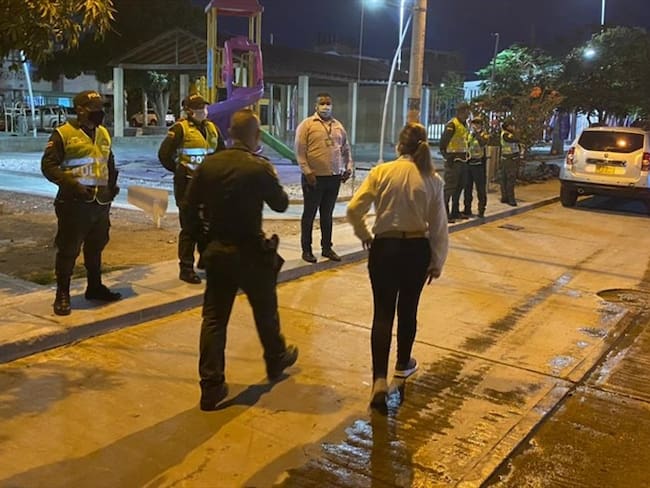 Confinamiento total del fin de semana en Santa Marta se resolverá vía decreto. Foto: Secretaría de Seguridad