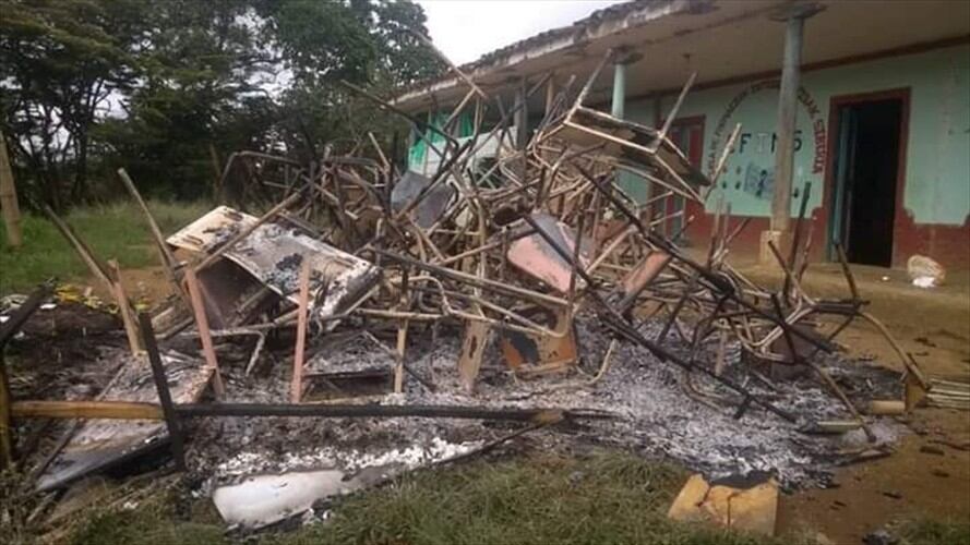 Las autoridades indígenas Misak denunciaron una nueva “arremetida” por parte de los comuneros Nasa. Foto: Indígenas Misak