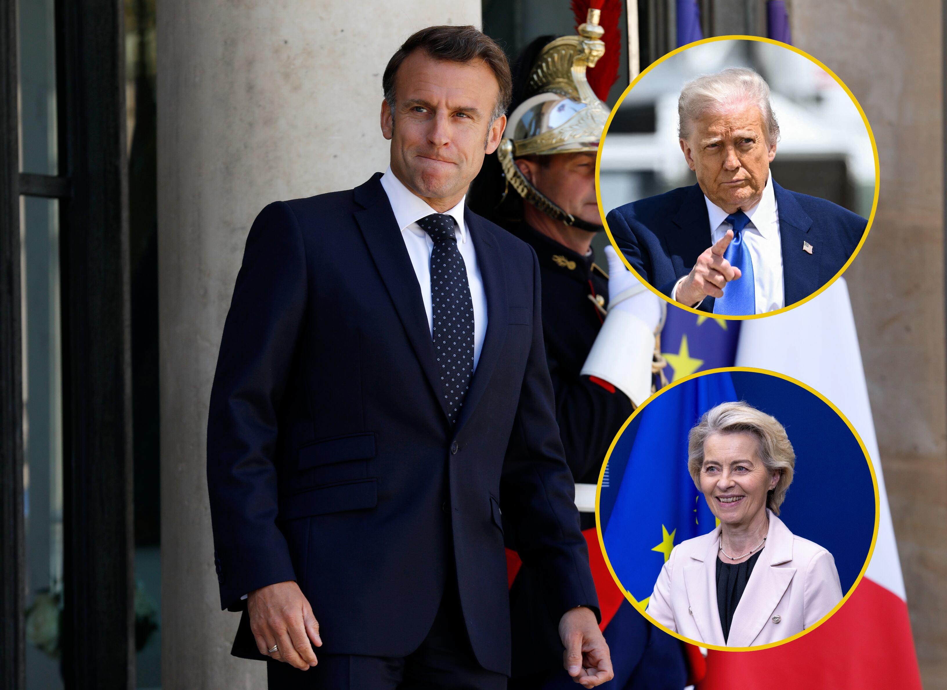 Presidente francés, Emmanuel Macron. FOTO: Antoine Gyori - Corbis/Corbis via Getty Images