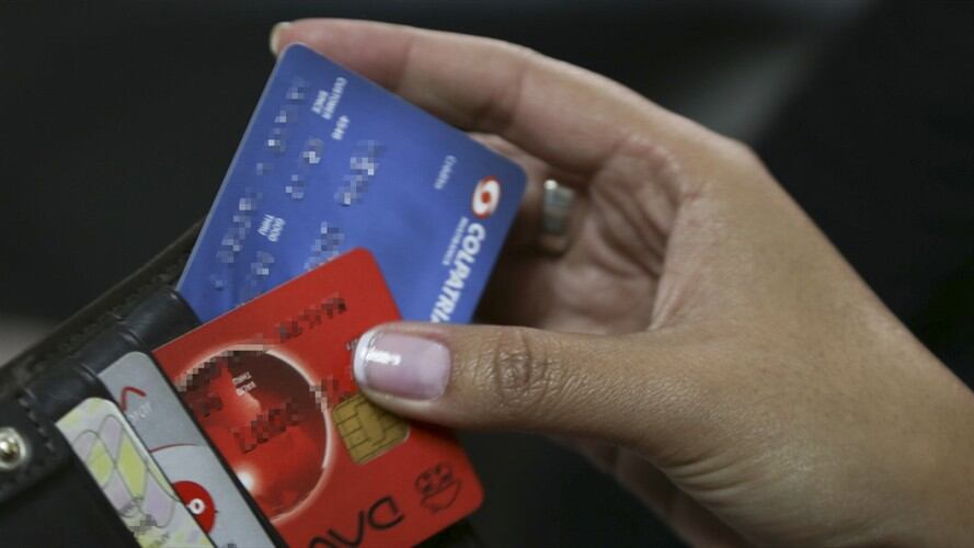 Tarjetas de crédito. Foto: Colprensa
