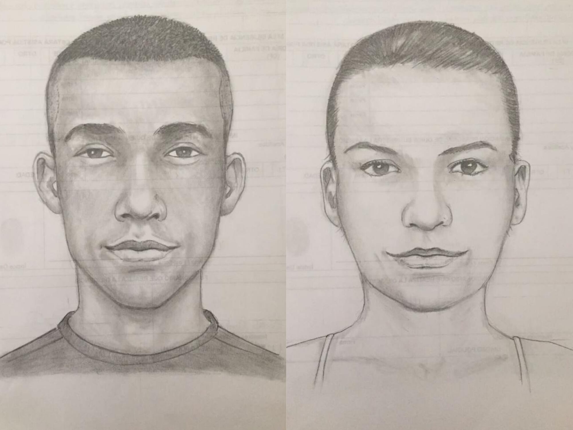 Retratos hablados de responsables de atentado en aeropuerto de Cúcuta