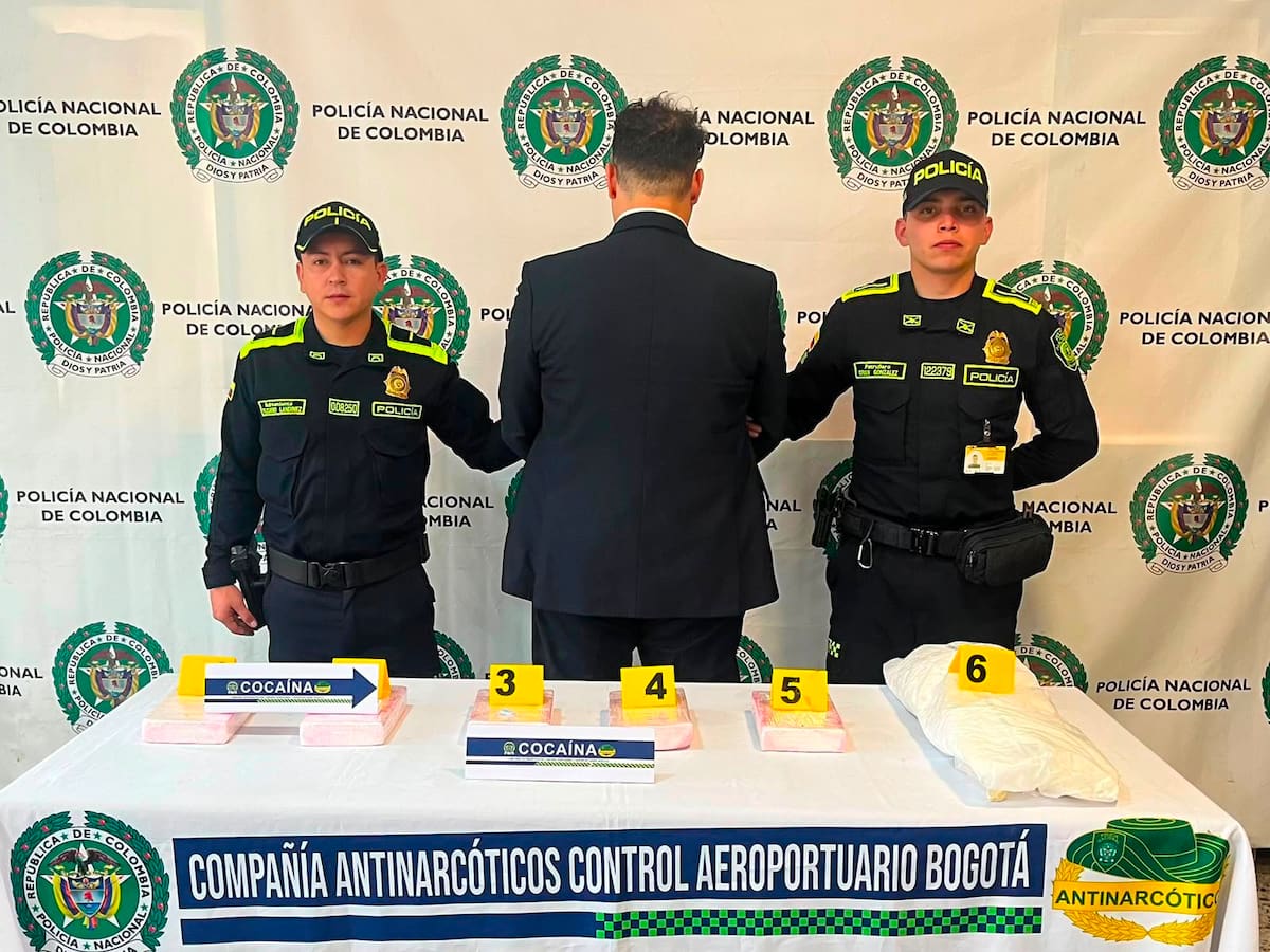 Falso piloto llevaba 10 kilos de cocaína adheridos al cuerpo en El Dorado