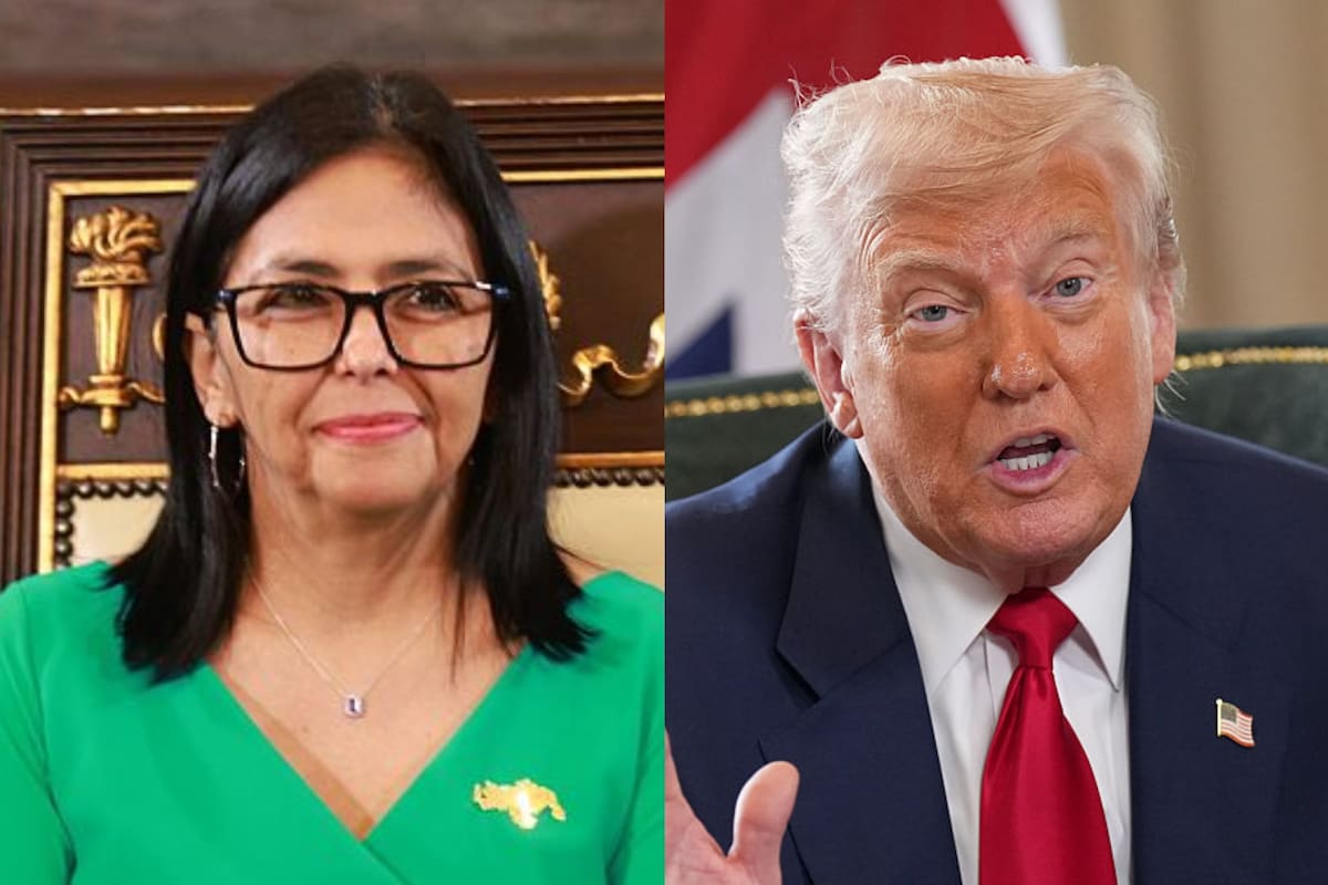 Delcy Rodríguez, la mujer que buscó acercarse a Donald Trump en medio de la crisis venezolana