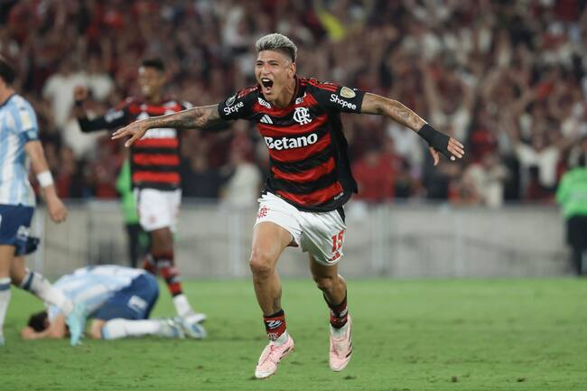 Con gol de Jorge Carrascal, Flamengo derrotó 1-0 a Racing en semifinales de la Copa Libertadores