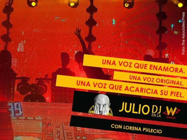 Julio Sánchez Cristo DJ: set de música electrónica con Lorena Pulecio