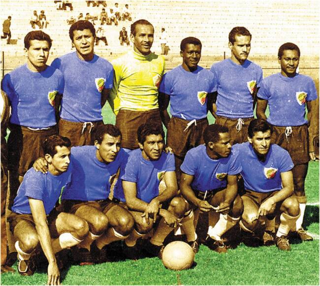 Selección Colombia en el Mundial de Chile 1962. Foto: Colprensa.