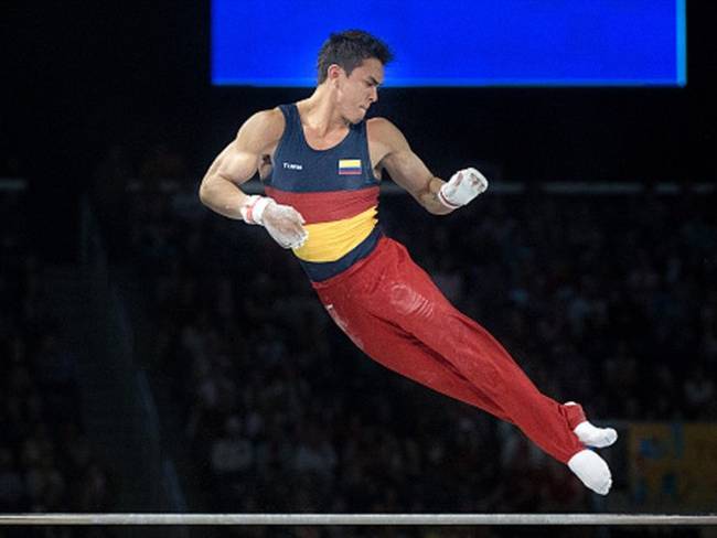 Jossimar Calvo, gimnasta colombiano. Foto: Getty Images