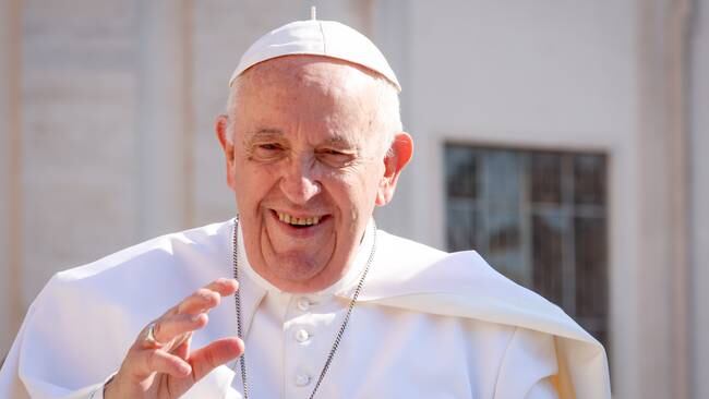 El papa Francisco desde la Ciudad del Vaticano. (Photo by Franco Origlia/Getty Images)