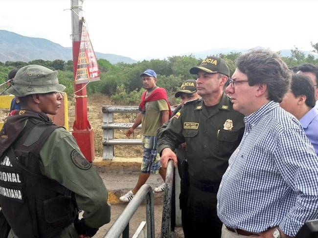 Colombia y Brasil desarrollaron encuentro binacional en la frontera. Foto: Cortesía: Policía metropolitana de Cúcuta