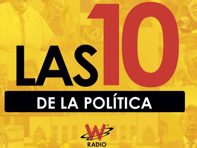 Las 10 noticias políticas del año en Colombia. Foto: La W