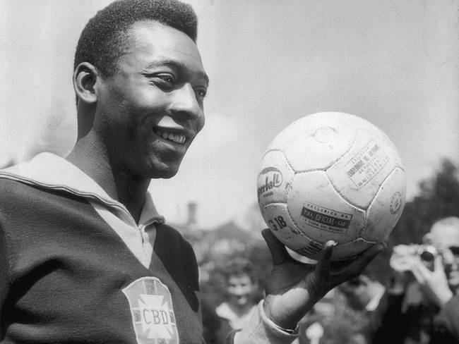 Pelé  (Photo by Keystone/Getty Images)