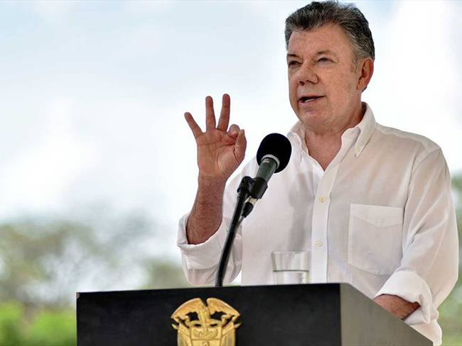 Santos afirma que en Colombia se han reparado más víctimas que en otros conflictos. Foto: Colprensa