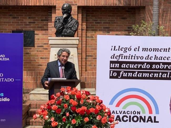 Enrique Gómez será precandidato presidencial del movimiento Salvación Nacional. Foto: Movimiento Salvación Nacional