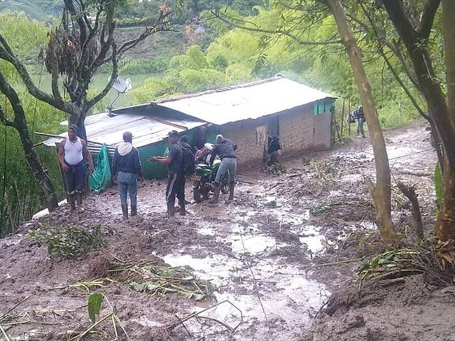 En los sectores de Mindalá, La Meseta, Agua Clara Canelar, La Betulia, Los Robles y Bella Vista se han presentado afectaciones . Foto: Cortesía Gerley Campo