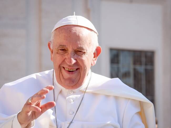 El papa Francisco desde la Ciudad del Vaticano. (Photo by Franco Origlia/Getty Images)