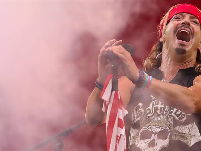 Me siento muy bien, solo quiero salir al escenario, dar el 100% y rockear: Bret Michaels. Foto: Getty Images