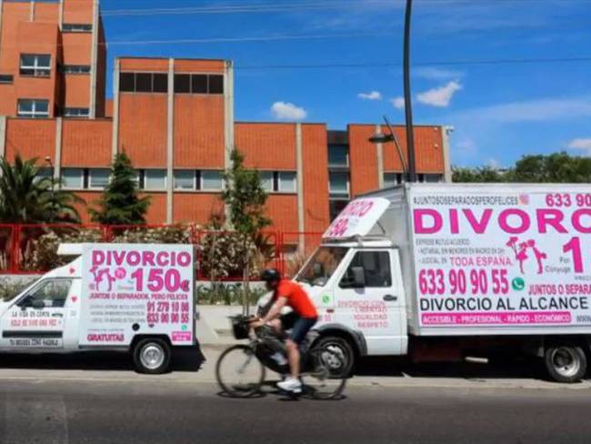 Las “Divorcionetas”, una forma rápida de llegar al divorcio. Foto: Captura de pantalla