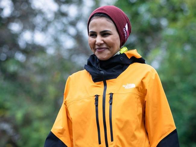 Sheikha Asma Al Thani, miembro de la familia real catarí, quiere convertirse en la primera mujer de Catar en escalar el Everest. Foto: Getty Images