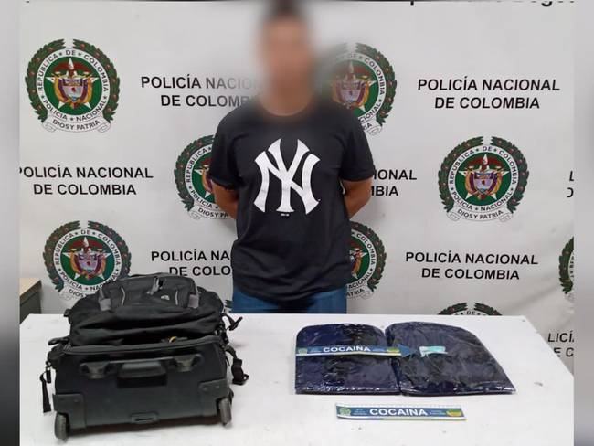 Incautación de cocaína en El Dorado. Foto: Policía Nacional