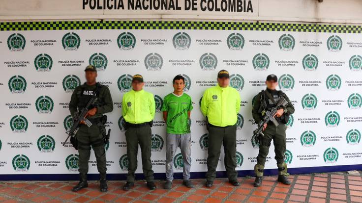 Capturan presunto asesino de líder comunal de Dosquebradas / Foto: Policía Metropolitana de Pereira
