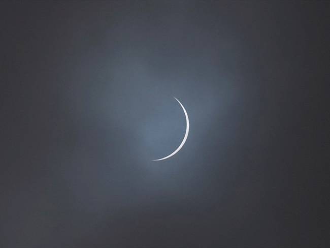 Eclipse solar que oscurecerá Suramérica. Foto: Agencia EFE