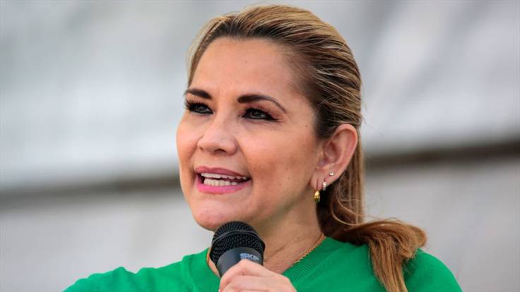 Jeanine Áñez fue señalada de genocidio a raíz de la denuncia de familiares de las víctimas de la represión de las fuerzas del orden el 15 de noviembre de 2019 . Foto: Getty Images