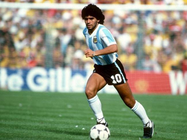 Un resumen de la magia de Diego Armando Maradona, por Félix de Bedout. Foto: Getty Images / MARK LEECH