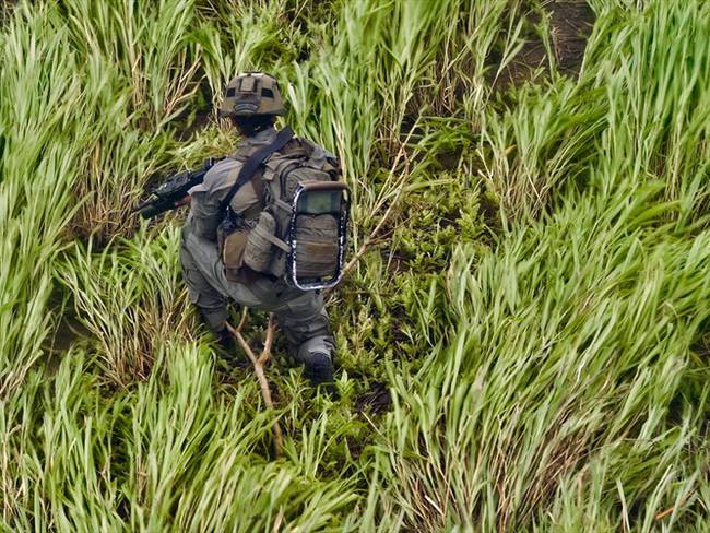 El joven Flower Jair Trompeta falleció en medio de operaciones militares en el Cauca en las últimas horas. Foto: Getty Images