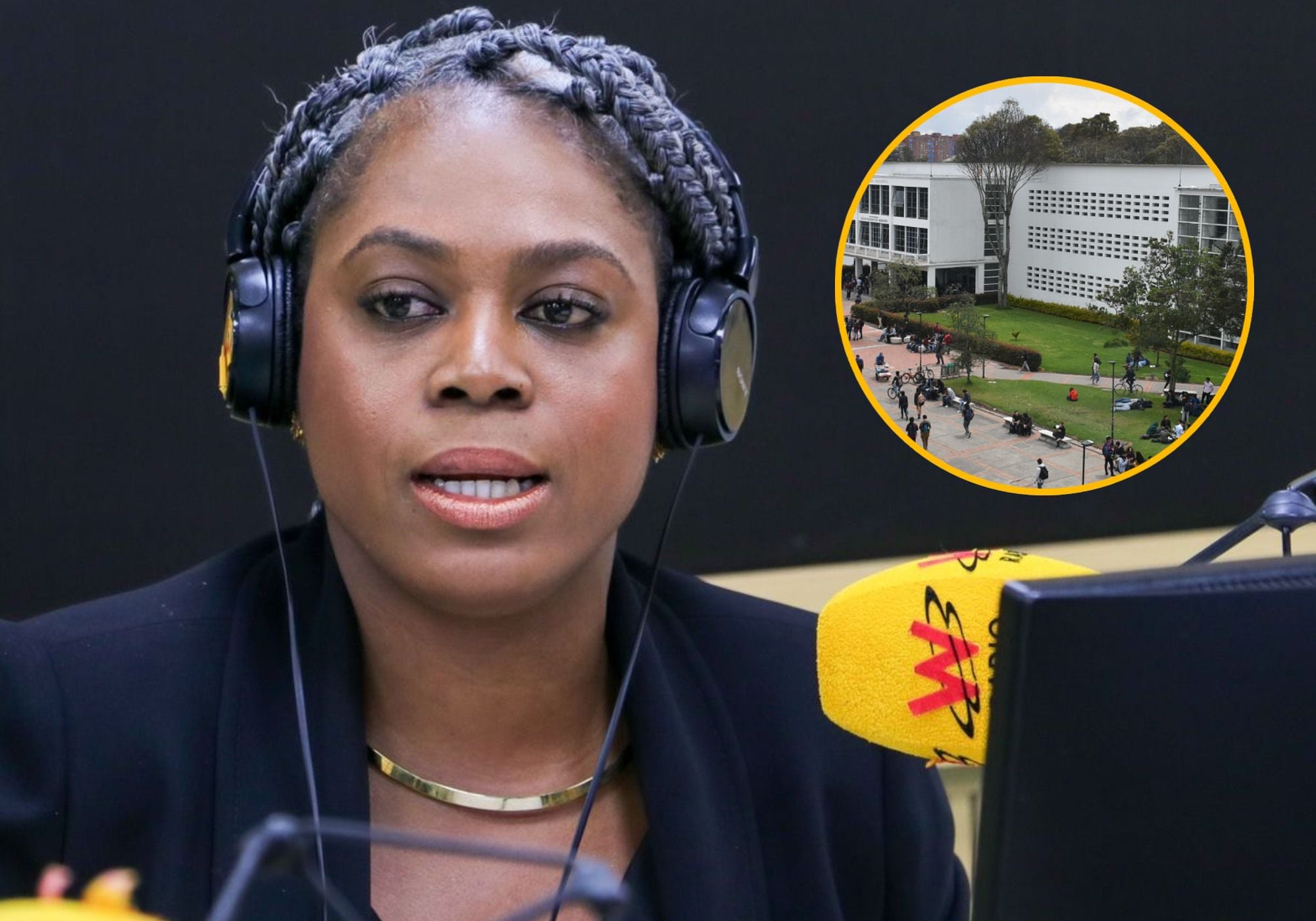 “No se hará una intervención militar a la Universidad Nacional”: ministra Aurora Vergara