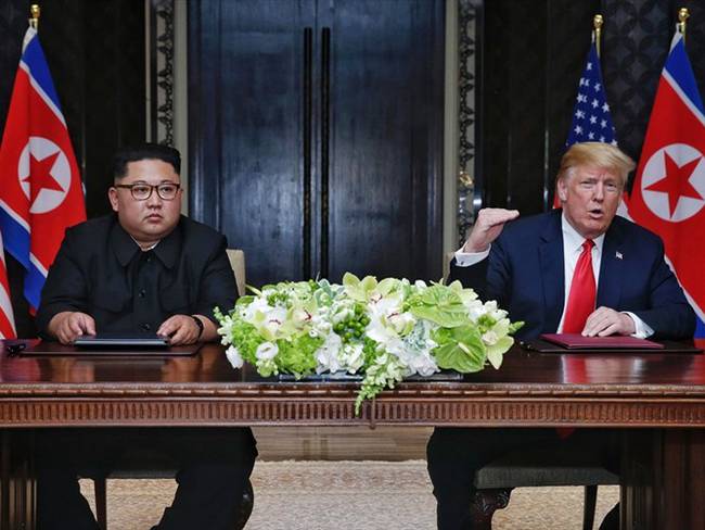 Kim Jong Un y Donald Trump. Foto: Getty Images