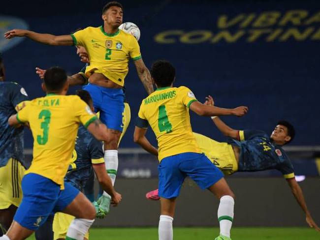 Selección Colombia vs Brasil. Créditos: Getty Images